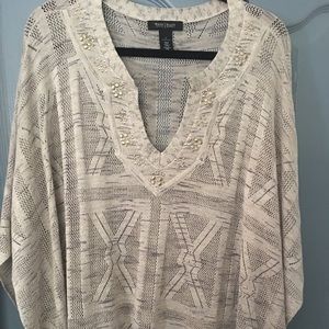 Beautiful Knit Poncho Type Tunic New without tag